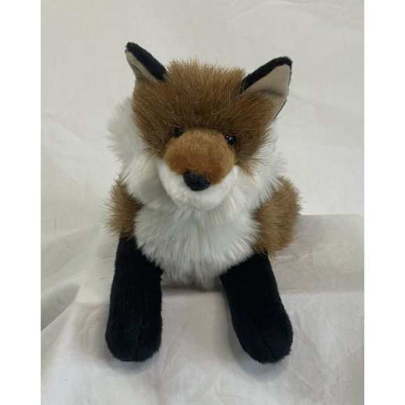 Roxy the Red Fox Stuffed Animal 12 Inch Douglas Cuddle Toy Plush Realistic Cute - Picture 1 of 10